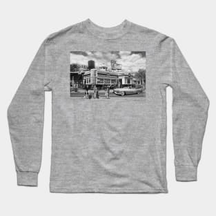 The Hitchhikers (Black & White Edition) Long Sleeve T-Shirt